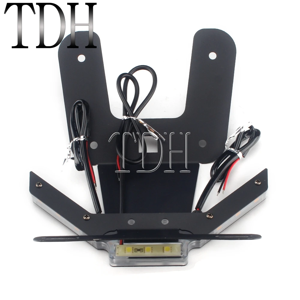 Светодиодный сигнал поворота для мотоцикла света задние аккуратные держатель