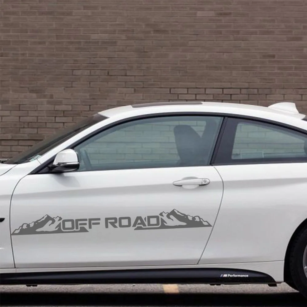 

For OFF ROAD - Windshield Banner Decal Back window Sticker fits Jeep 4x4 mud