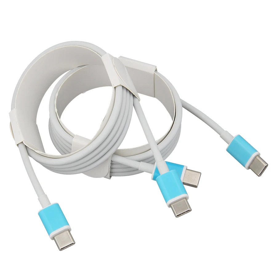 Двусторонний кабель USB Type C 2 м 1 для передачи данных зарядка внешнего аккумулятора