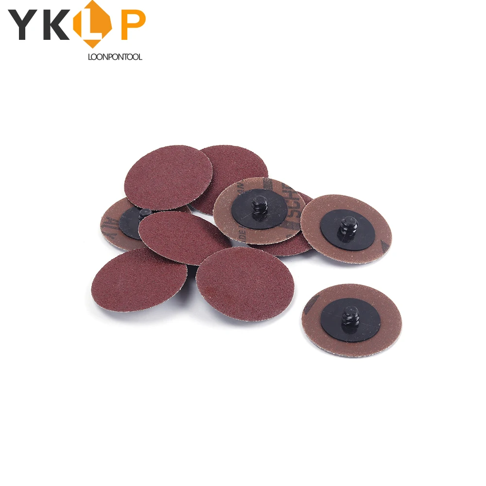 50 мм шлифовальный диск Pad 24 # рулонный замок шлифовальные диски R Type Roloc для