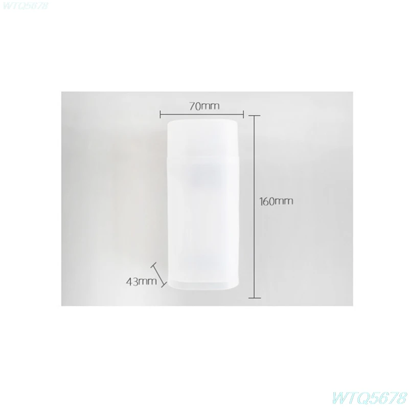 

Transparent Pencil Case Plastic Simple Stationery Solid Color Student Pencil Box