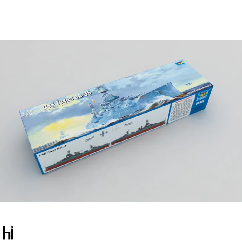 Трубач 1/350 05340 ВМС США Техас BB 35 морской флот военный корабль модель сборки