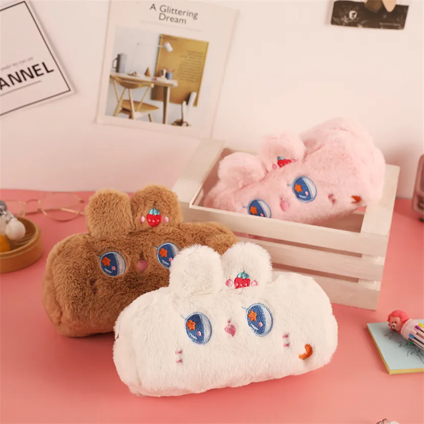 Case For Adults Plush Estuche School Accessories Office Supplies Stationery School Pencilcases Large Among Ac Escolares