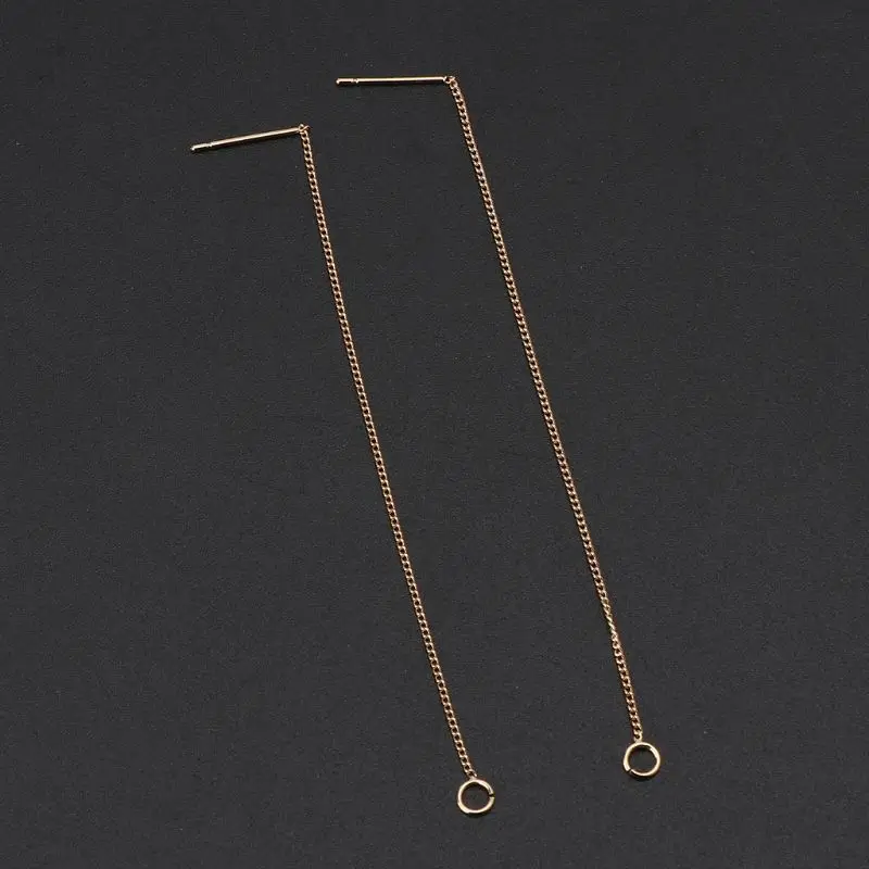 DIY резьба для ушей с кольцом прыжков 3 5 &quotболтающиеся серьги коннекторы