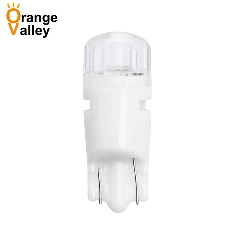 

100 шт. T10 W5W 2 светодиодный 194 168 автомобильные керамические интерьерные огни клиновидные парковочные лампы для автомобилей, автомобильные ла...