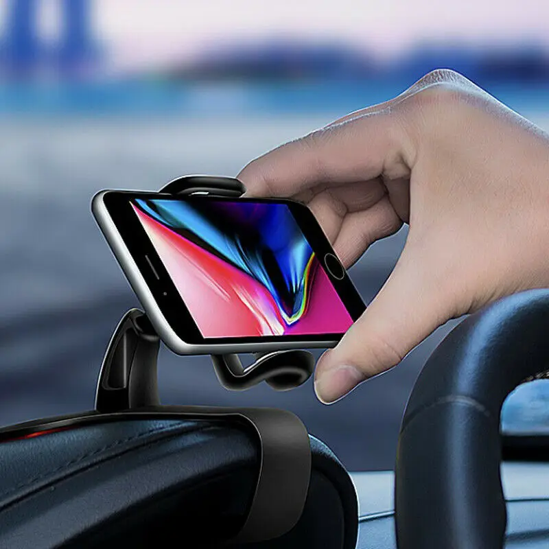 

Car Mobile Phone Bracket Car Dashboard Rearview Mirror Mount Phone Holder GPS Navigation Bracket Suitable For Samsung IPhone