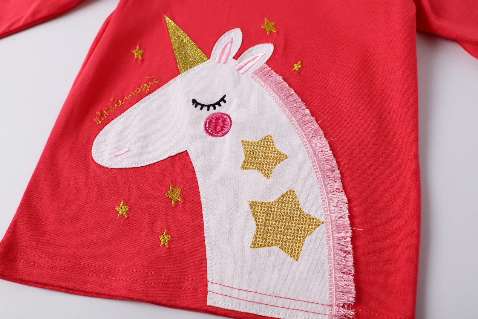 girls long sleeve cotton dress children's clothing autumn spring new appliques cartoon girl dresses baby clothes | Детская одежда и
