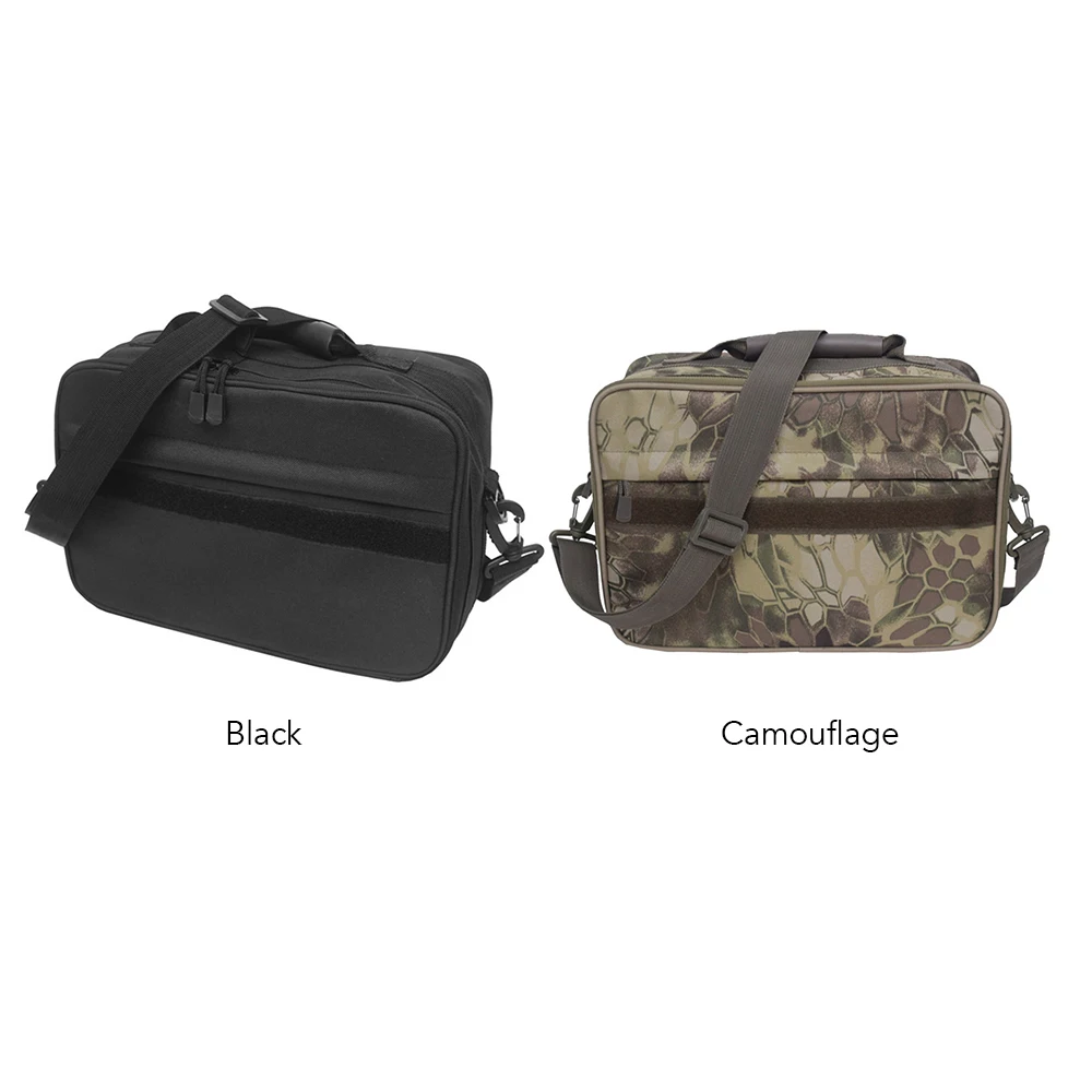 

Fishing Tackle Bag Water Resistant oxford fabric Fishing Storage Bag Crossbody Shoulder Bag Handbag with Removable Dividers