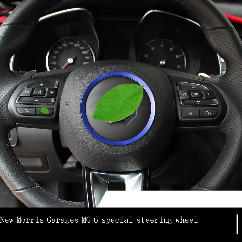 

Accessoires Interieur Accessories Interior Auto Car Sticker Steering Wheel Ignition Outlet 2018 FOR Morris Garages MG 6 ZS