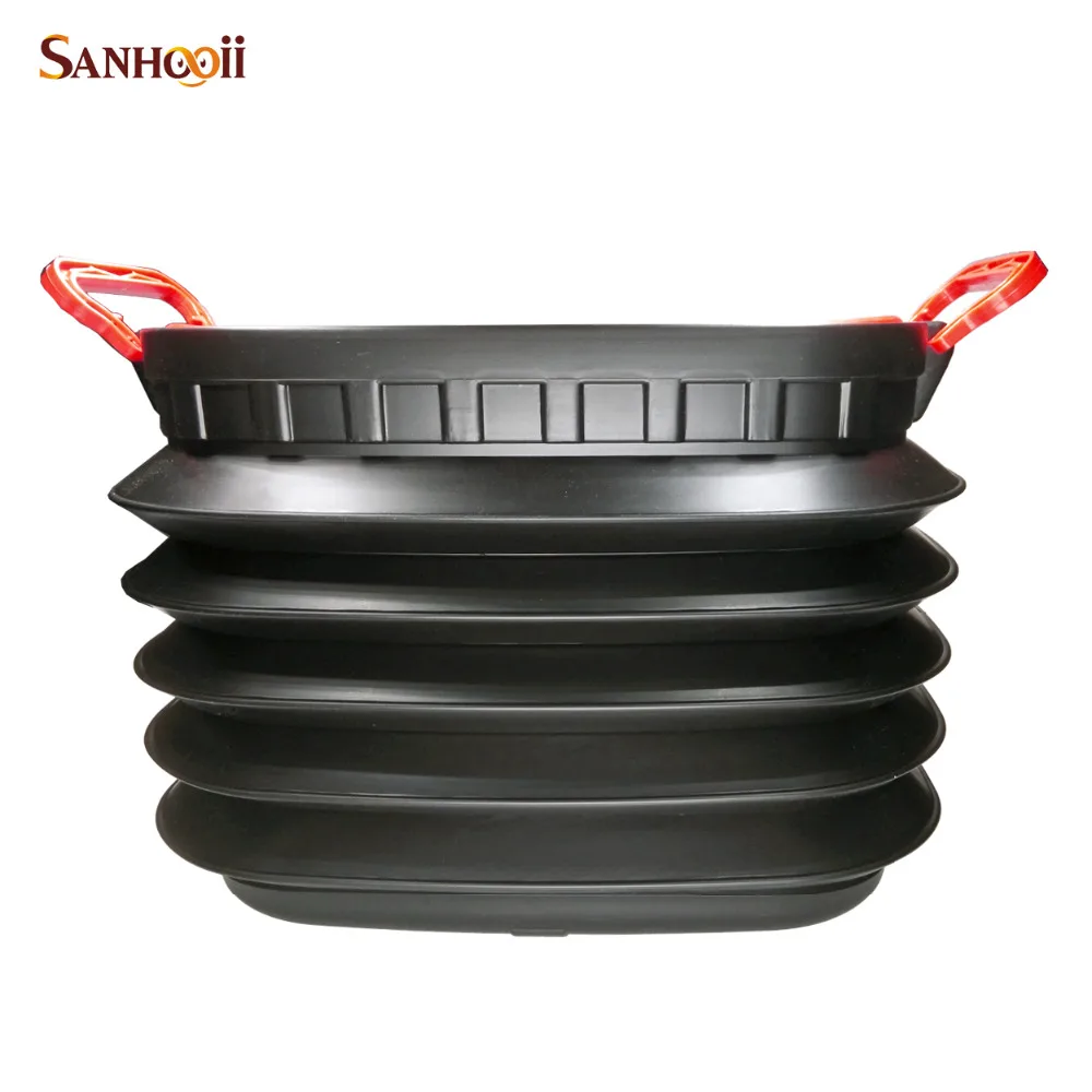 Складное ведро для мытья автомобиля 18 л | Автомобили и мотоциклы