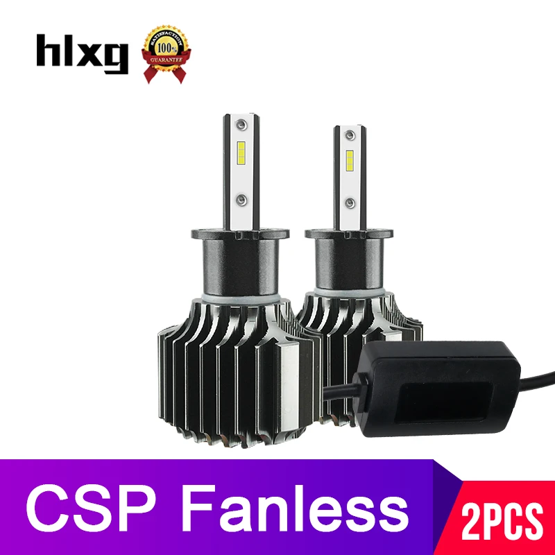 CSP 9012 HIR2 H3 H1 светодиодные лампы для фар диоды мини 6000 К мотоциклетные luces led para auto 12V