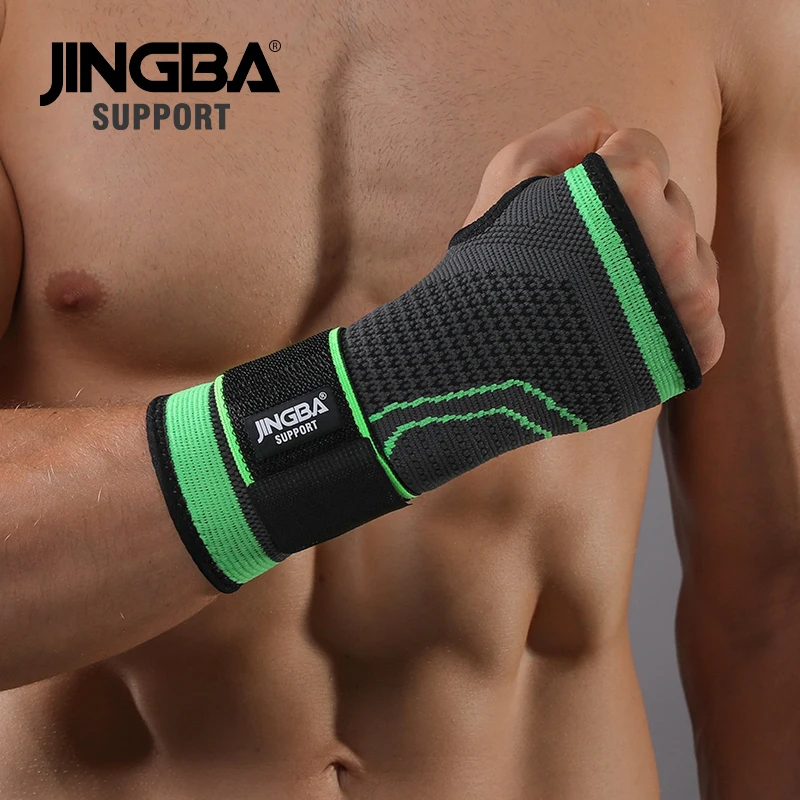 JINGBA поддержка 1 шт. нейлоновая Спортивная Защитная Экипировка для бокса кисть рук