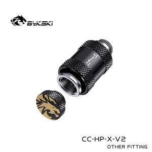 BYKSKI ручной нажимной клапан набор переключателей G14 резьба, коннектор водяного клапана + штекер-штекер