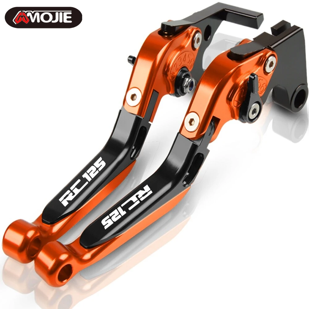 

Регулируемые выдвижные складные рычаги тормозной муфты RC125 для мотоциклов RC125 2011 2012 2013 2014 2015 2016 2017 2018 2019 2020