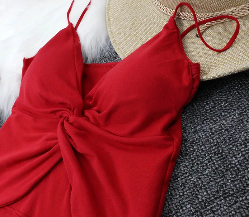 Майка женская сексуальная на бретельках с открытой спиной облегающий Топ милые