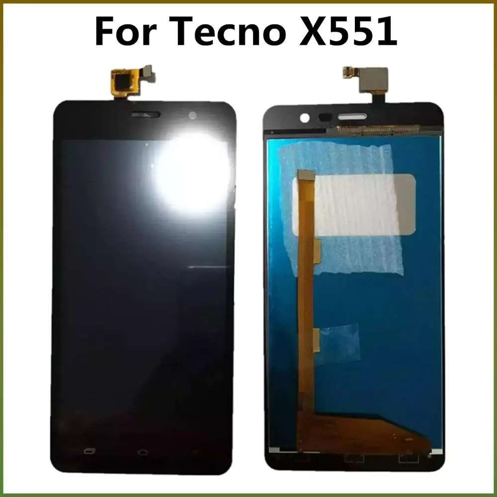 

LCD Display For Tecno X551 LCD Screen With Touch Screen Digitizer Assembly 100% Tested Mobile Phone X551 LCDS