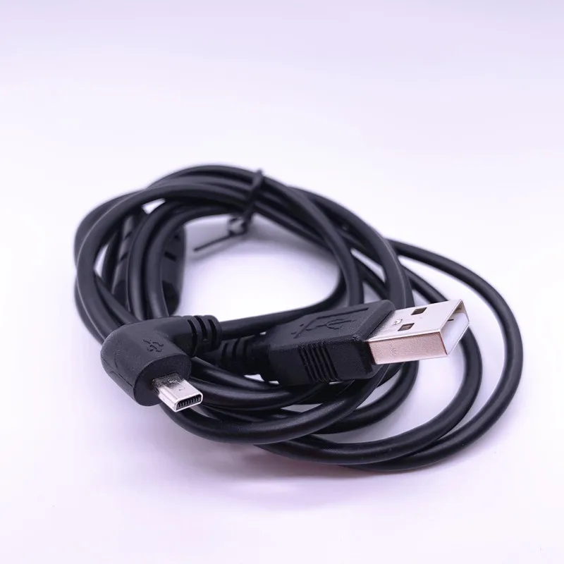 USB штекер к проводу 8-контактный левый Угловой 90 градусов кабель для передачи