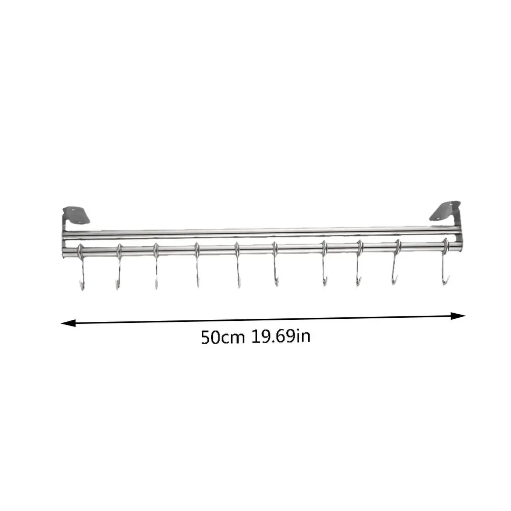 

Stainless Steel Wall Mount Bracket Deluxe With Stand And Hook Adjustable Removable Sturdy Durable Easy To Install