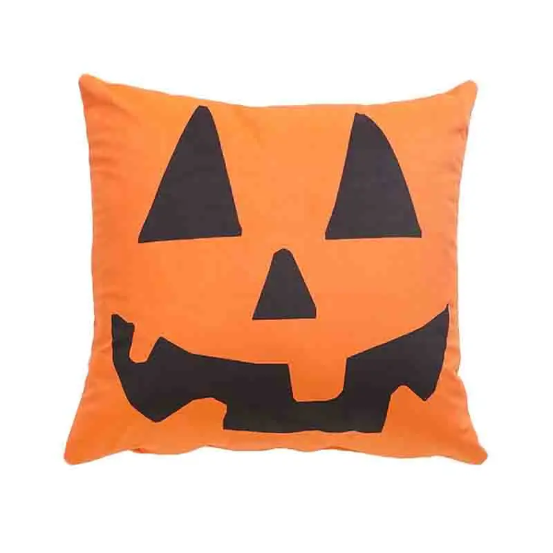 

Halloween Decor Car Decor Witch Pillow Case Trick or Treat Home Supplies Throw Pillows Cover Cushion Cover 45*45cm Pillowslip