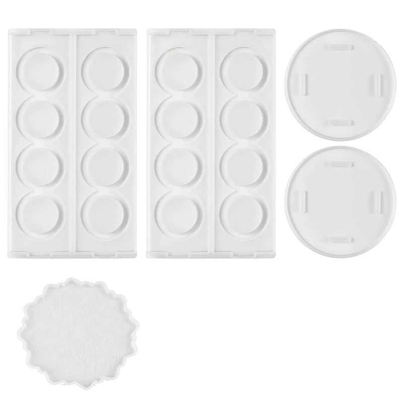 

Подставка для кофейных капсул, силиконовые формы для 16 капсул кофе, подставка-цветок, полимерная форма для хранения кофейных капсул