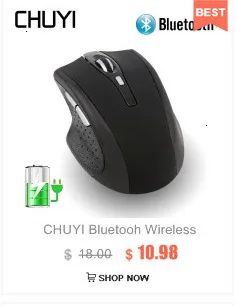 CHUYI, беспроводная оптическая мышь, USB, для ноутбука, офисная, Ganming, ультра-тонкая мышь, 2,4 г, приемник, супер тонкий, Mause, для ПК, компьютерных мышей