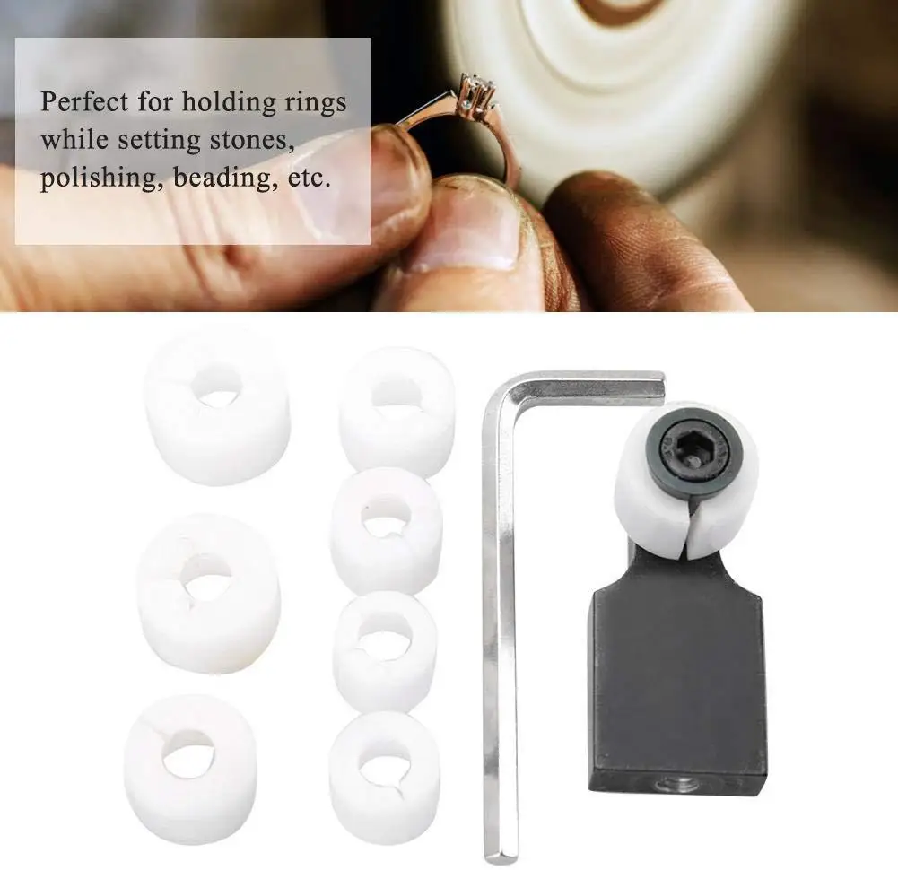 

Jewelry Ring Setter Fixture Set Diamond Shaping Tool Set Ring Design