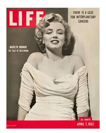 

MARILYN MONROE Life Magazine Cover SILK POSTER Decorative painting 24x36inch