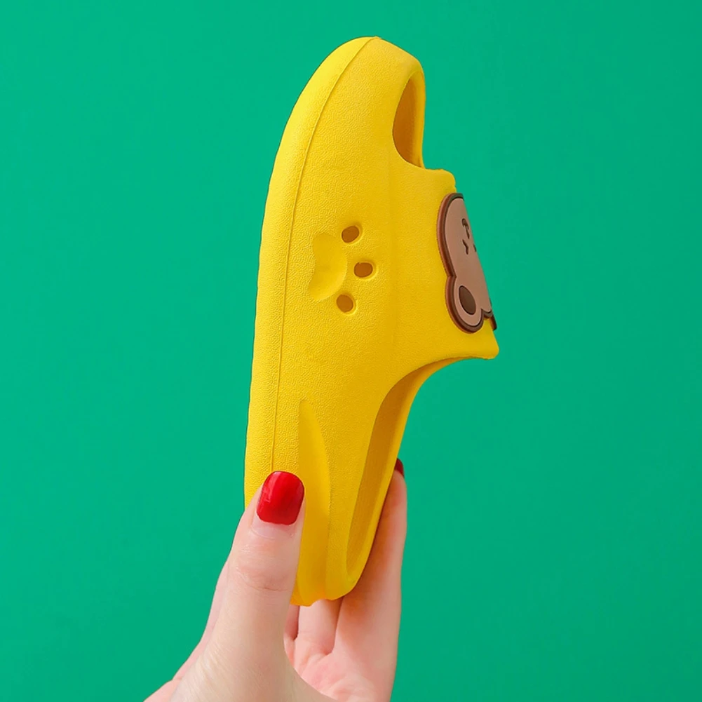 Детские пляжные тапочки для мальчиков и девочек домашняя обувь летние толстые