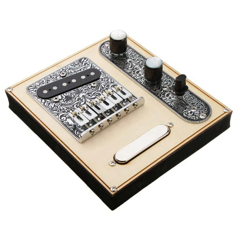 6 струн седло мост пластина 3 пути переключатель управления шеи Пикап Набор для