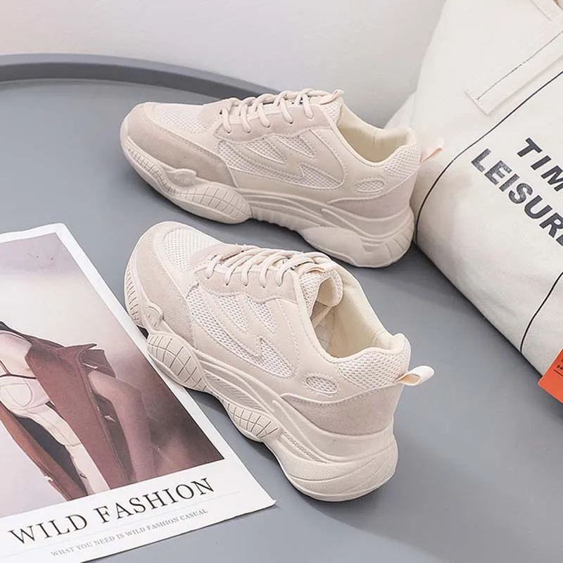 Xiaying Smile Spring Autumn NEW arrival Running Shoes Female Sports Shoes lace up footwear Outdoor walking Shoes women  Sneakers