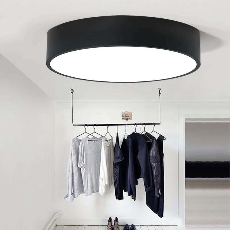 Светодиодные потолочные светильники люминесцентные лампы для гостиной простые