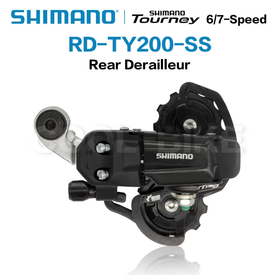 Горных велосипедов SHIMANO турнир RD TY200 GS SS 6S фотоаппаратов моментальной печати 7S
