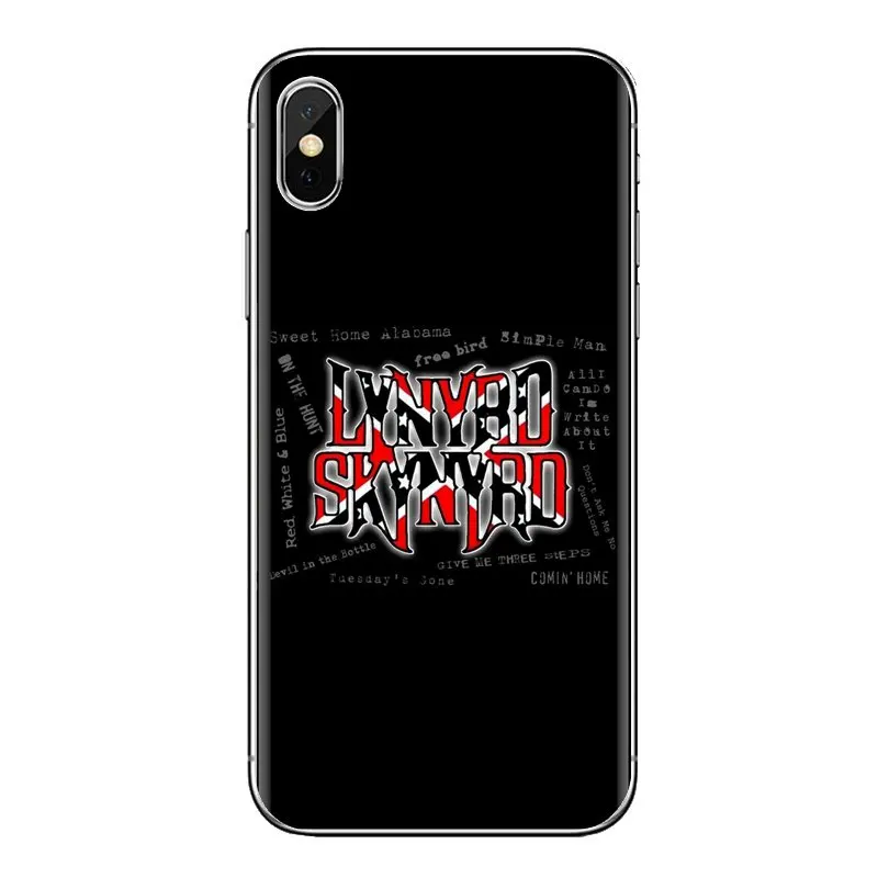 Для iPod Touch Apple iPhone 4 4s 5 5S SE 5C 6 6S 7 8 X XR XS Plus MAX прозрачный мягкий чехол Чехлы Lynyrd Skynyrd US