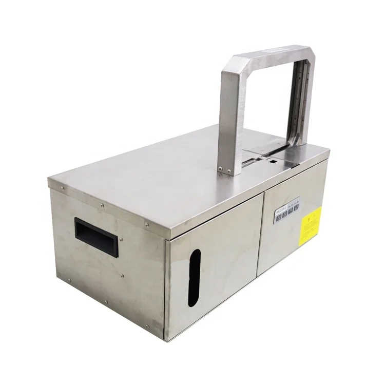 

Horizontal type automatic coated paper strapping machine transparent OPP tape strapping machine