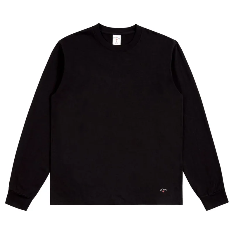 Noah T-shirt Recycled Cotton Classic Reclaimed Cross Base logo top tee streetwear hip hop Long Sleeve | Мужская одежда