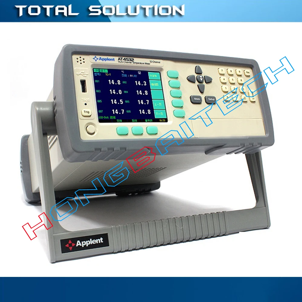 Цифровой регистратор температуры AT4532 с 32 каналами| |