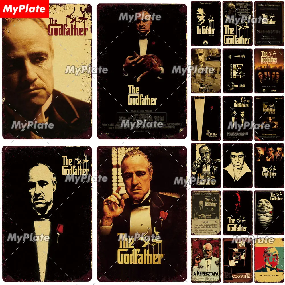 Металлический знак из фильма винтажная фототабличка Настенный декор для бара