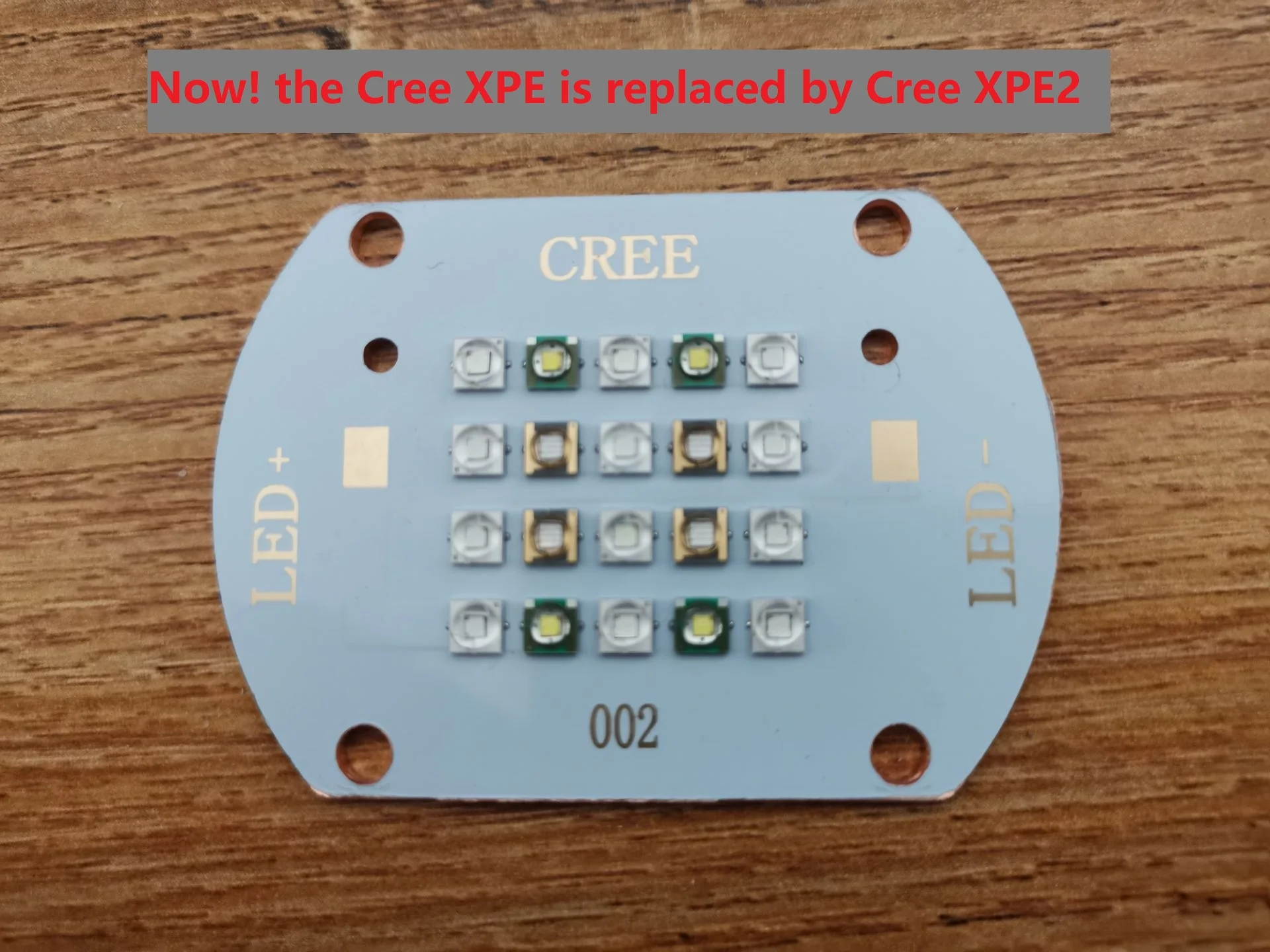 60 Вт CREE XPE XP-E + полусветодиодный s DIY Светодиодная эмиттерная лампа светильник-36 в