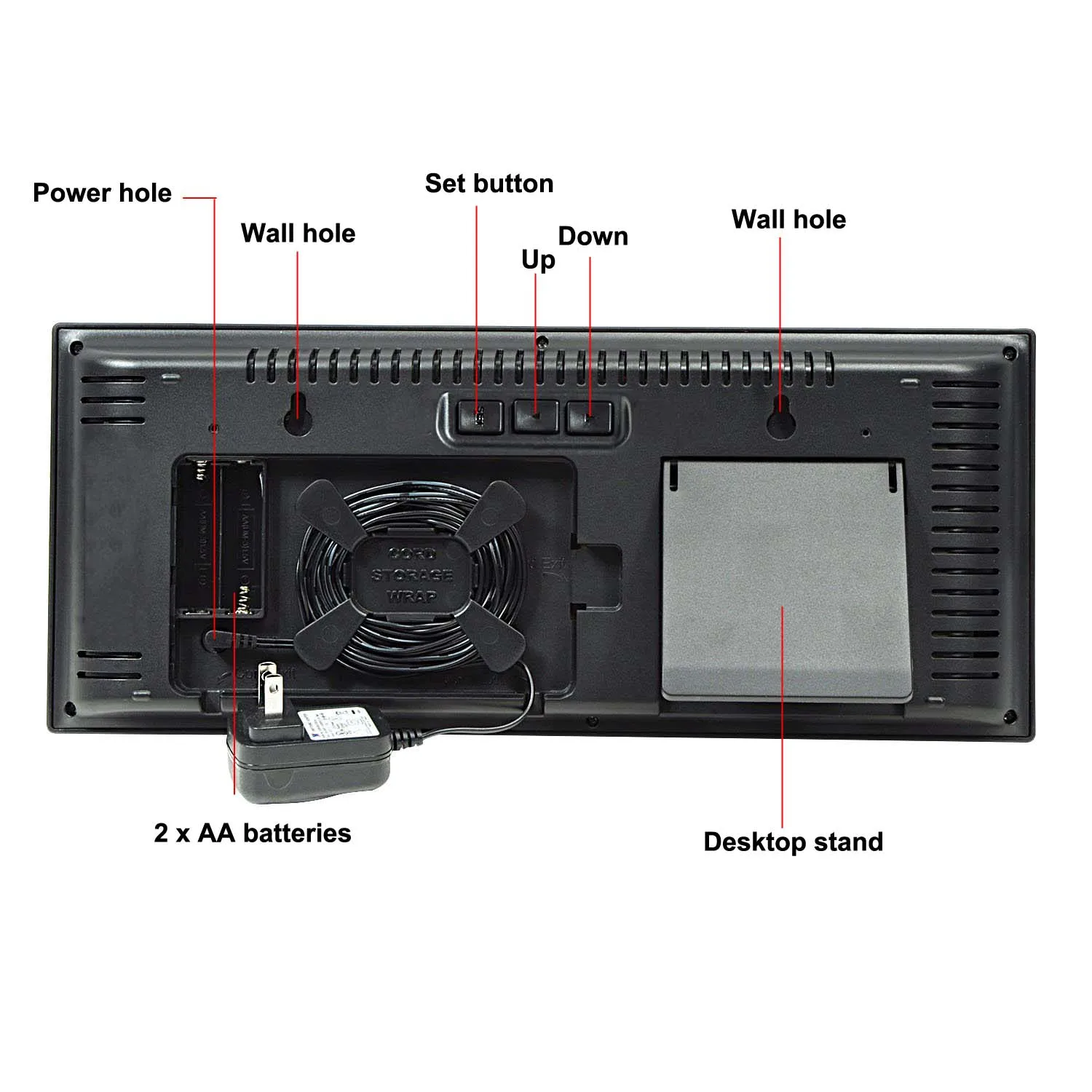 Большие цифровые настенные часы современный дизайн большие для гостиной с