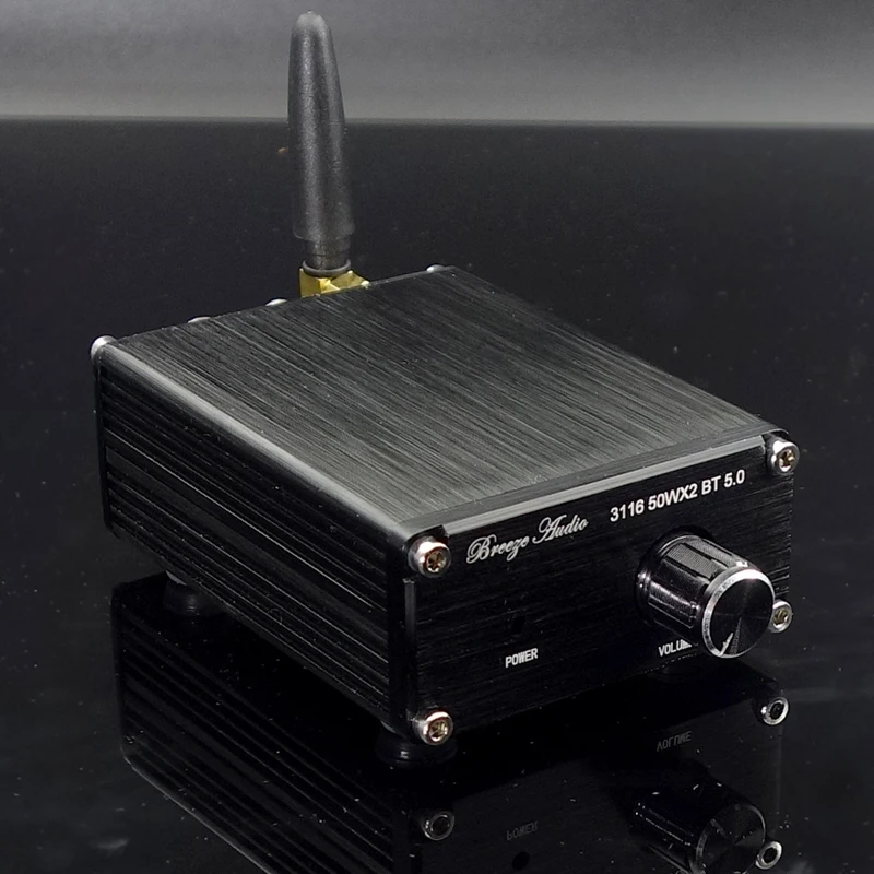 

TPA3116D2 Bluetooth 5.0 Amplifier Audio Board Qcc3003 50W*2 Digital Power Amplifier 2.0 Channel Stereo Amp DC8-25V T0745