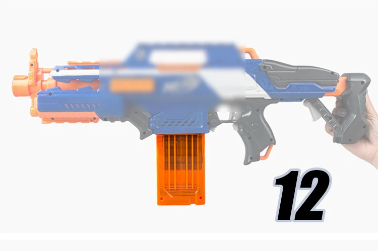 6-12-18 оранжевый зажим для перезарядки для журналов Nerf круглые Дартс сменный игрушечный пистолет Мягкая Пуля зажим для Nerf Blaster arma de brinquedo