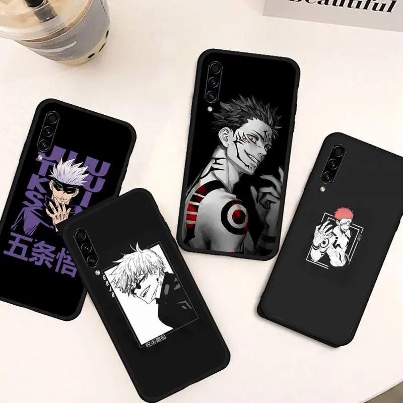 

Jujutsu Kaisen anime Phone Case For Samsung galaxy S 21 20 10 8 A 50 21s 51 52 71 72 32 20 20e note 10 plus Ultra 5g fe