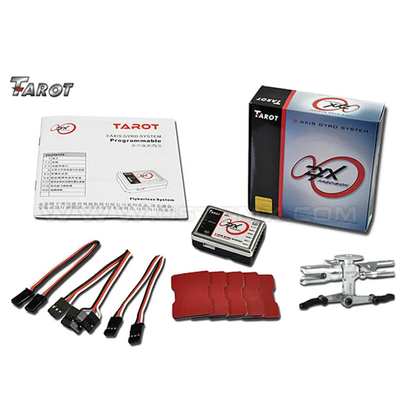 Tarot-RC ZYX02 3-осевой гироскоп/250FL беспилотная Головка ротора | Игрушки и хобби