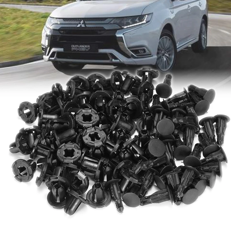 

50 шт. для Mitsubishi Endeavour Outlander 9 мм авто бампер пряжка крыла брызговик заклепки зажимы фиксатор