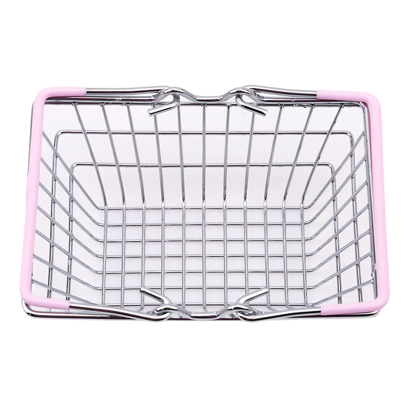 Детская мини Тележка для покупок игрушки супермаркета складная тележка ручная