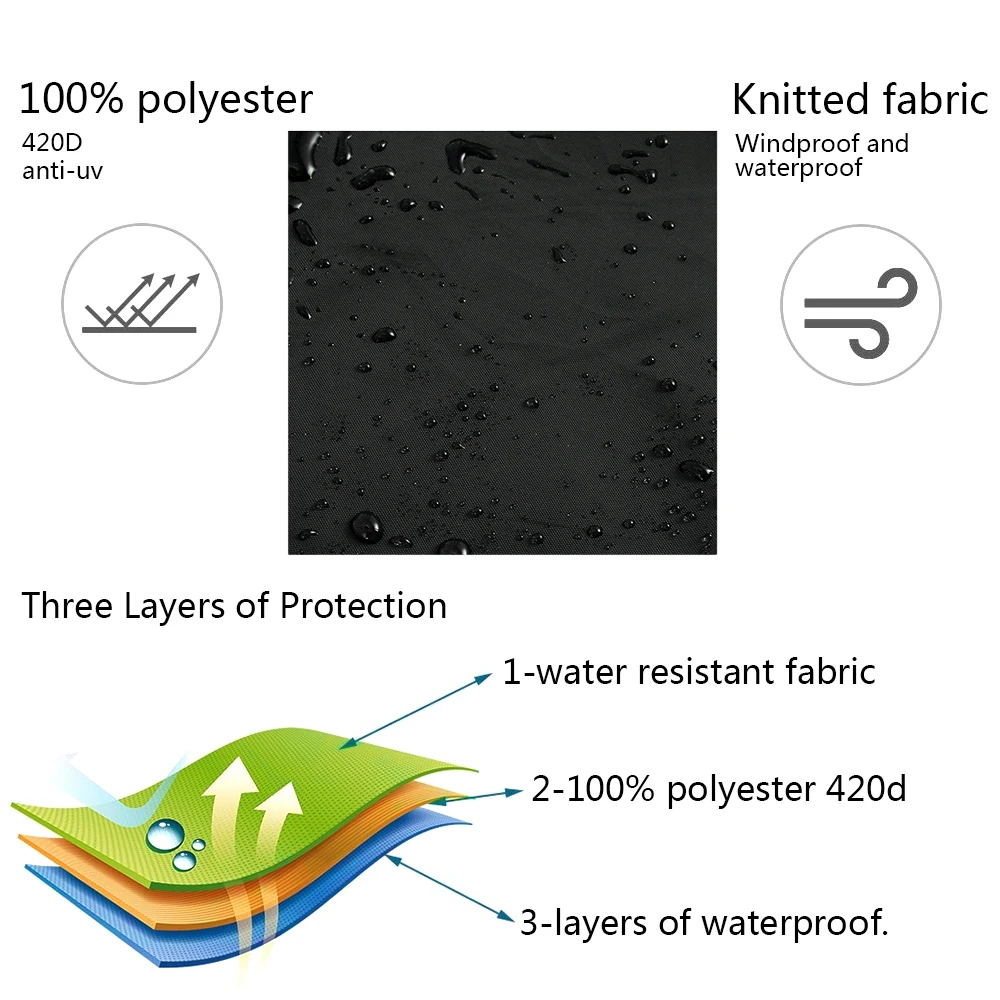 3 местный садовый чехол с качелями гамак для патио водонепроницаемый уличный на