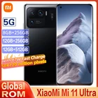 Смартфон Xiaomi Mi 11 Ultra 5G, глобальная прошивка, Snapdragon 888, камера 50 МП, 120 Гц, AMOLED дисплей, 5000 мАч, 67 Вт, быстрая зарядка, NFC