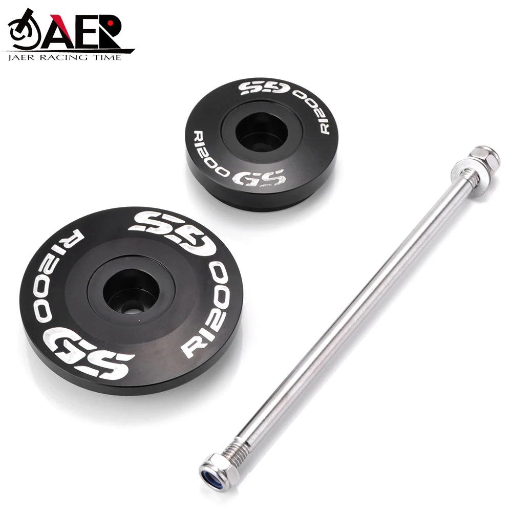 JAER R1200GS LC ADV 2019 Rear Wheel Fork Axle Slider Cap Crash Protector for BMW Adventure Cover | Автомобили и мотоциклы