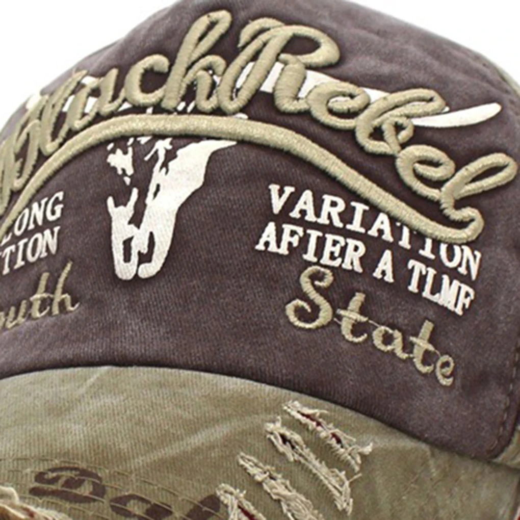 

Retro Canvas Denim Letters Patchwork Vintage Baseball Cap Men Women Snapback Hat Autumn Hip Hop Hats