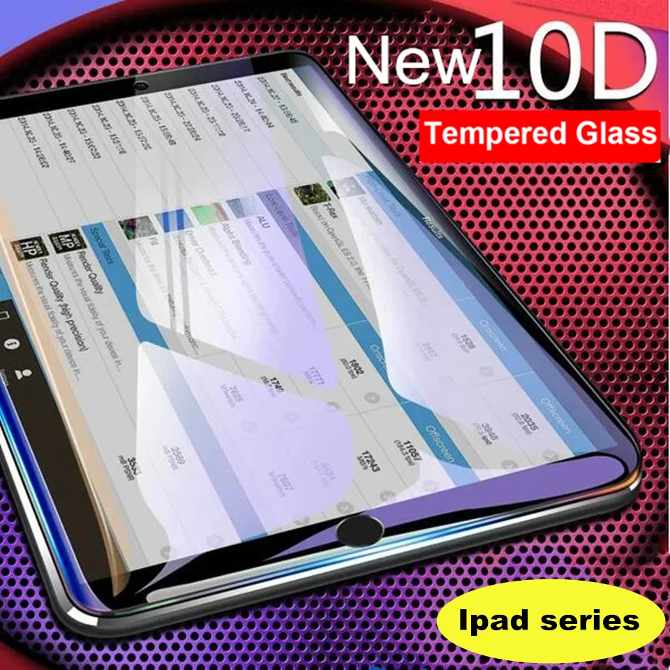 Закаленное стекло для Apple ipad Air 3 2 1 Mini 5 6 протектор экрана Pro 9 7 10 2017 2018 Защитная